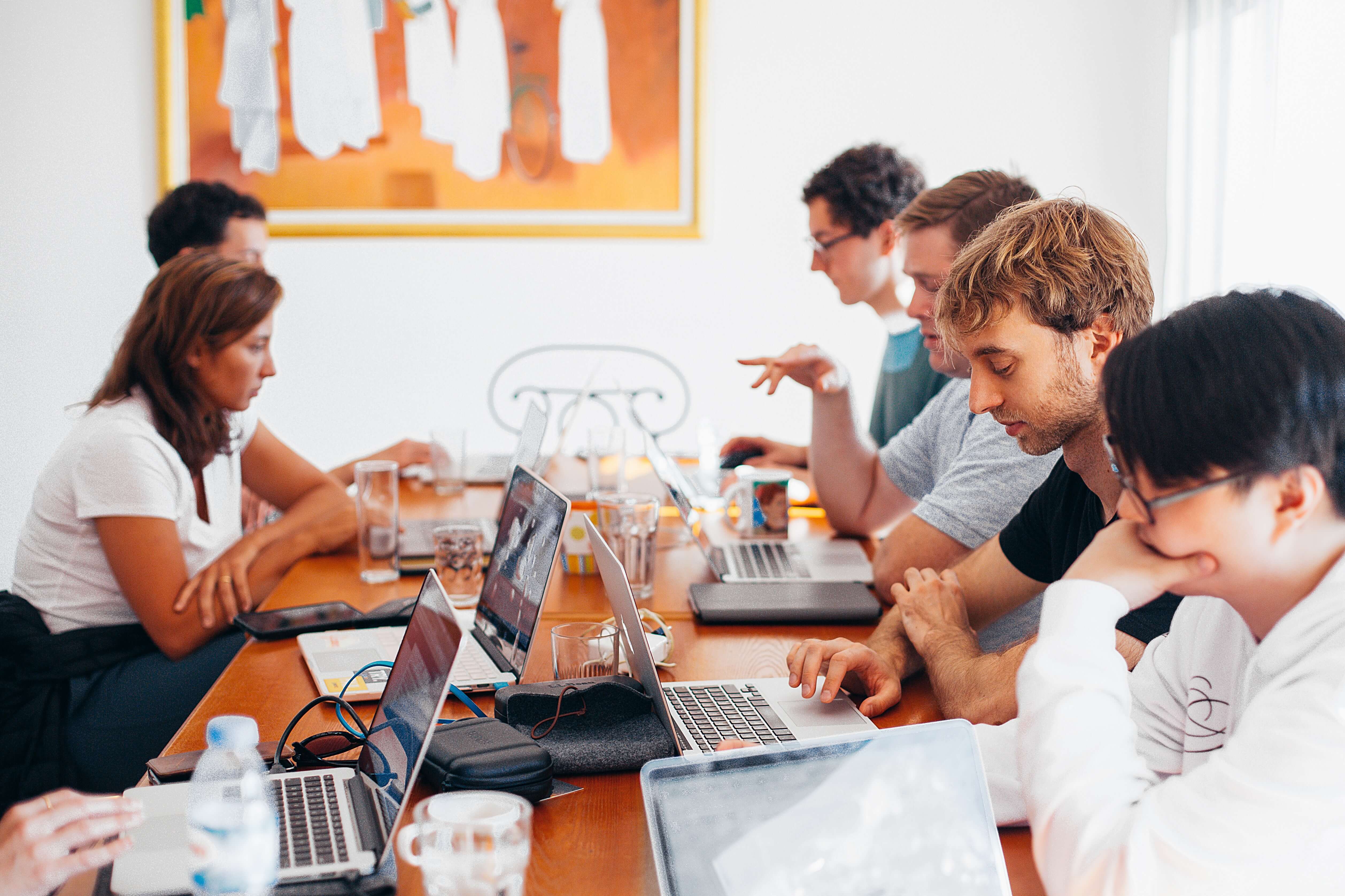 working team dashboard