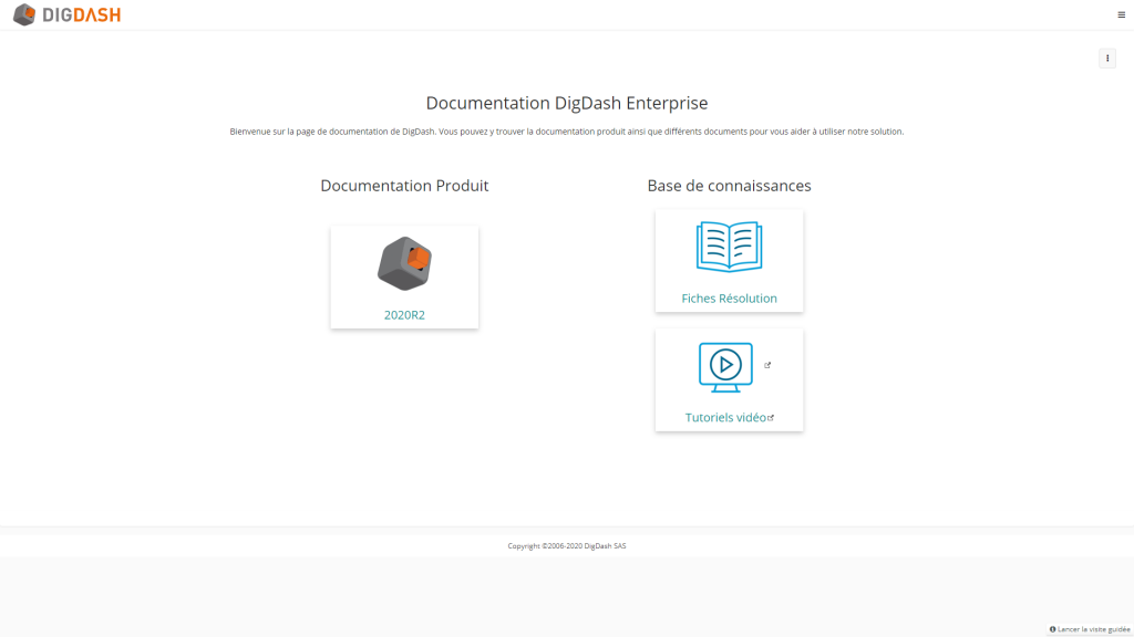 documentation en ligne digdash